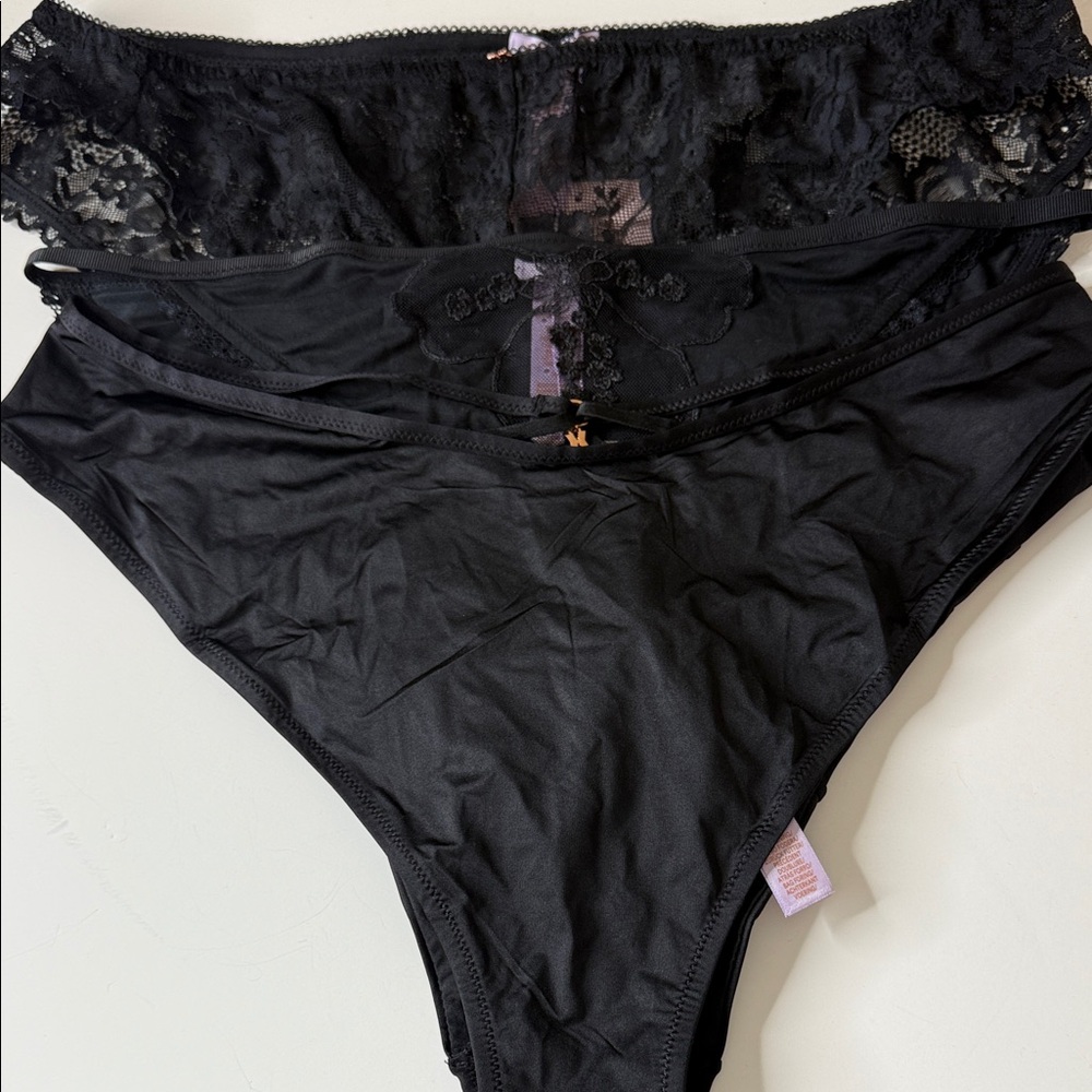 Savage X Fenty Assortment of Panties 3 Pairs Size 2X
